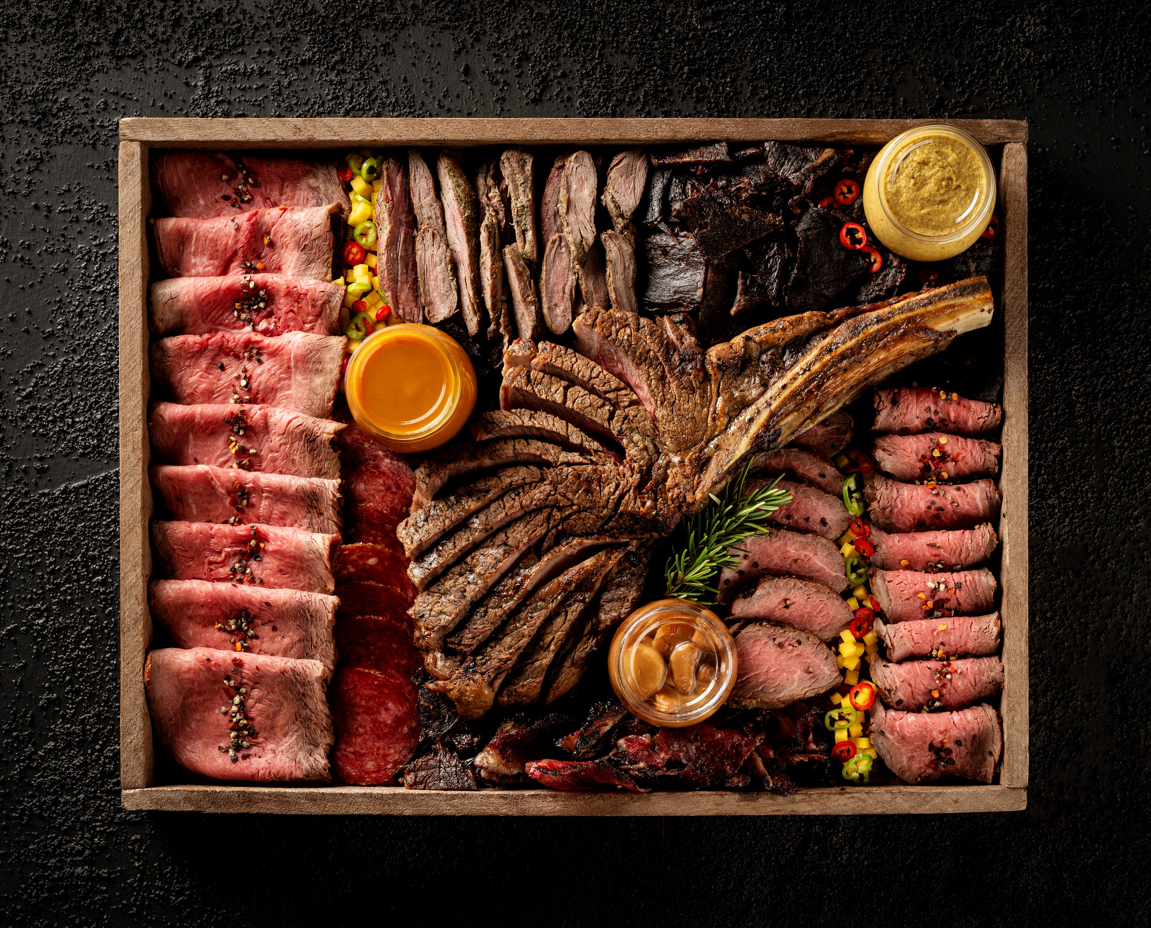 EXCOTIC MEAT BOARD (17x13 BOARD)